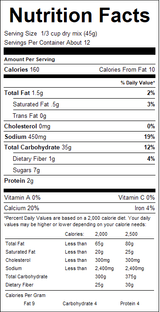 nutrition View Product Image