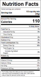 nutrition View Product Image