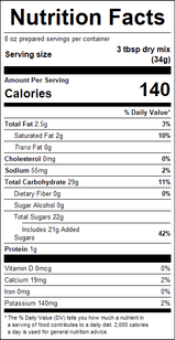 nutrition View Product Image