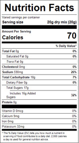 nutrition View Product Image