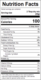 nutrition View Product Image