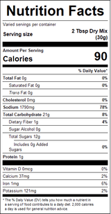 nutrition View Product Image