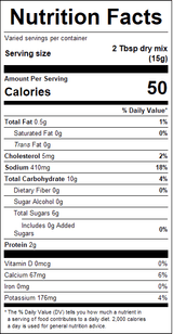 nutrition View Product Image