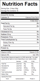 nutrition View Product Image