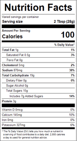 nutrition View Product Image