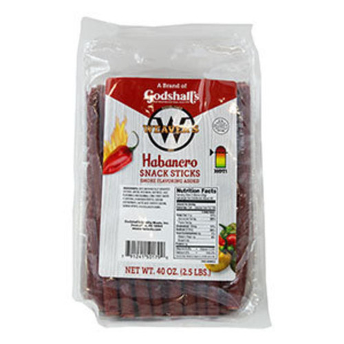 Habanero Snack Sticks 2/2.5lb