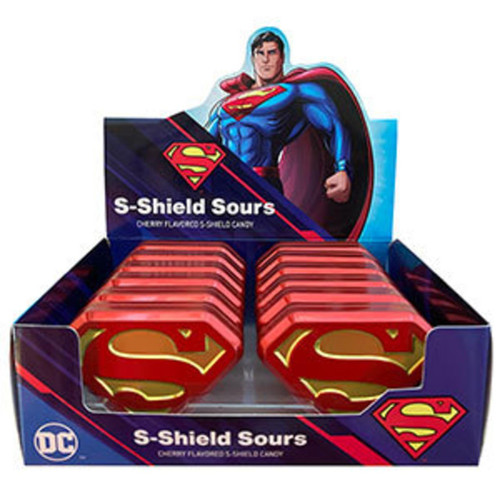 Superman Logo Tins 12ct