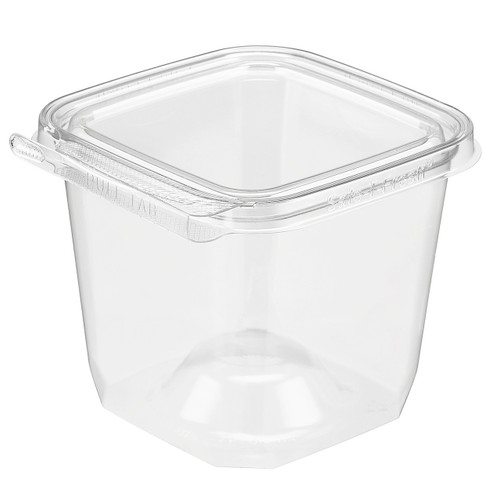 Square Dome Base Clamshell 264/23oz