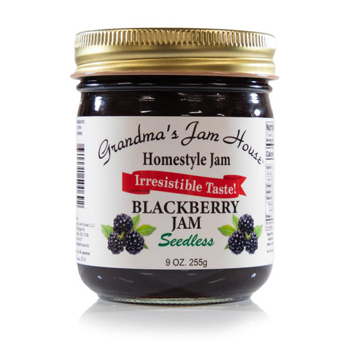 Seedless Blackberry Jam 12/9oz