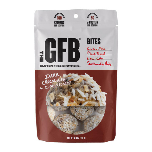 Dark Chocolate + Coconut Bites 6/4oz