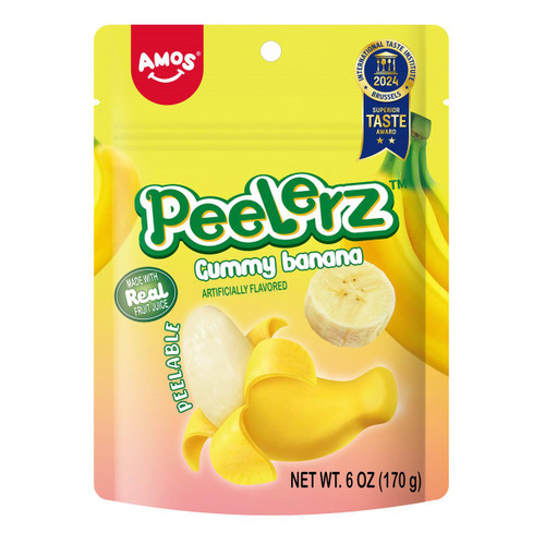 Peelerz Gummy Banana 12/6oz