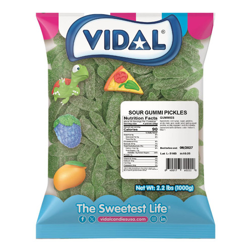 Sour Gummi Pickles 12/2.2lb