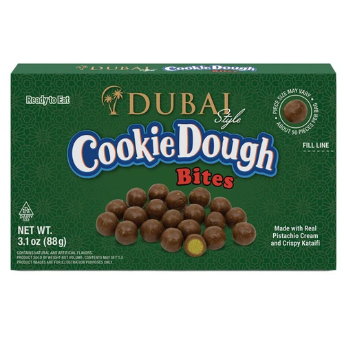 Dubai Cookie Dough Bites Theater Box 12/3.1oz