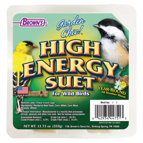 High Energy Suet 8/11.75oz