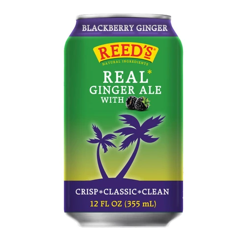Blackberry Ginger Ale 6/4pk 12oz