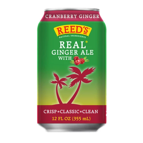 Cranberry Ginger Ale 6/4pk 12oz