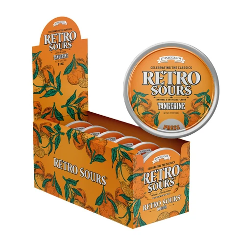 Tangerine Retro Sours Tin 48/2.12oz