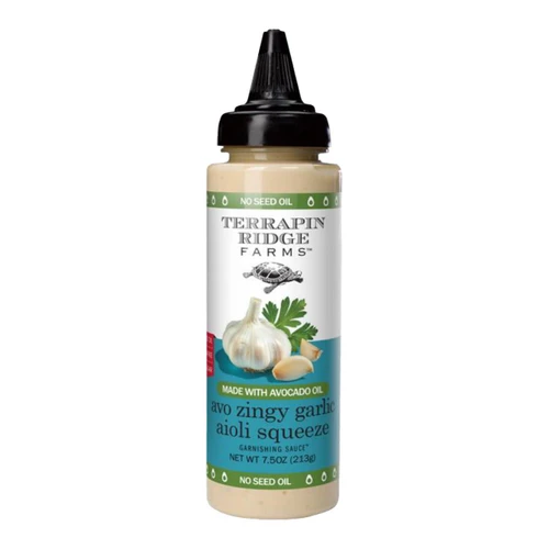 Avo Zingy Garlic Aioli Squeeze 6/7.5oz