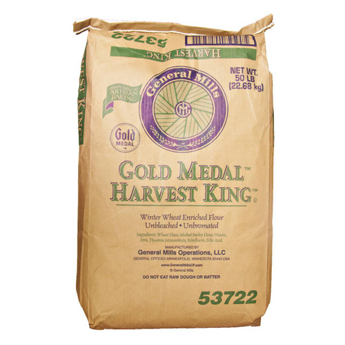 Harvest King Enriched Unbleached Flour 50lb View Product Image