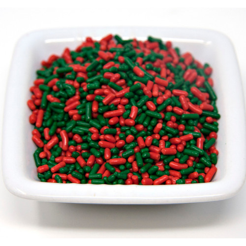 Christmas Mix Sprinkles 6lb View Product Image