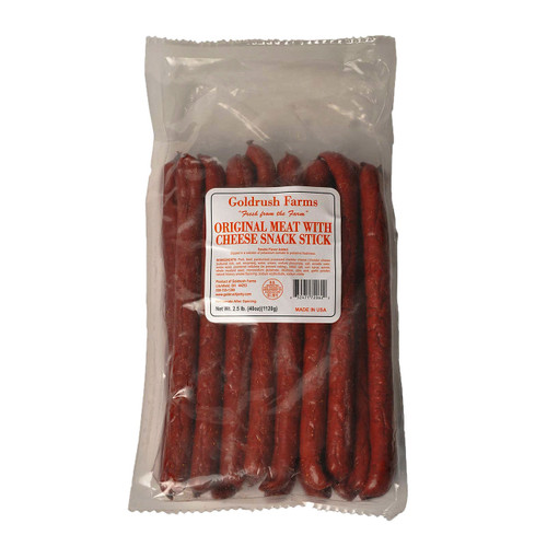 Original Meat & Cheddar Cheese Snack Sticks 3/2.5lb View Product Image
