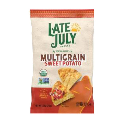 Sweet Potato Multigrain Tortilla Chips Organic 12/7.5oz
