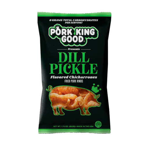 Dill Pickle Flavored Pork Rinds 12/1.75oz View Product Image