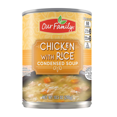 Chicken with Rice Soup, Condensed 24/10.5oz View Product Image