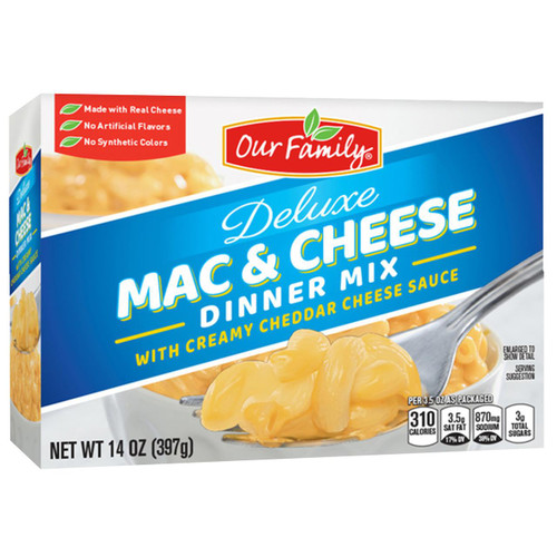 Deluxe Mac & Cheese Dinner 12/14oz View Product Image