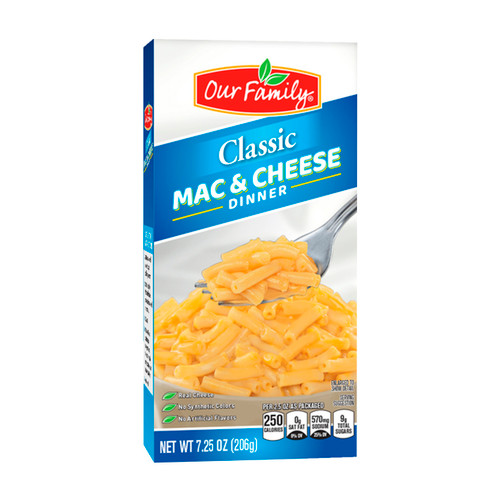 Mac N Cheese Dinner 24/7.25oz View Product Image