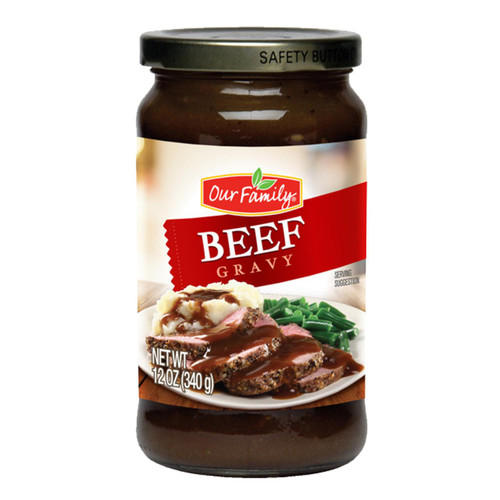 Jarred Beef Gravy 12/12oz View Product Image