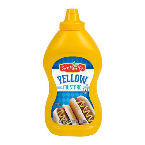 Squeeze Yellow Mustard 12/20oz View Product Image