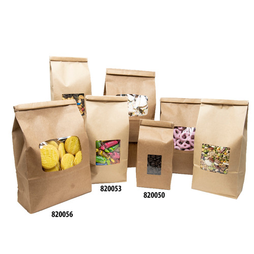 1lb Bag w/Tin Tie & Window 100ct View Product Image
