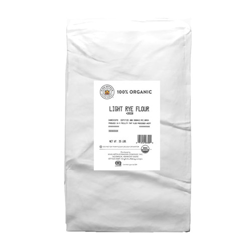 Organic Light Rye Flour 25lb View Product Image