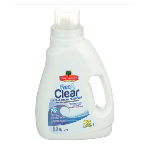 Free & Clear HE Laundry Detergent 6/50oz View Product Image