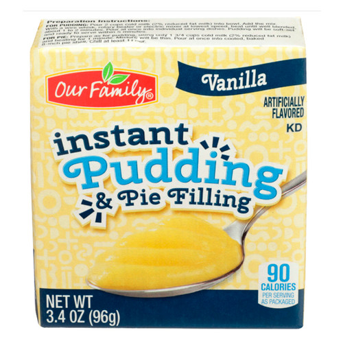 Instant Vanilla Pudding 24/3.4oz View Product Image