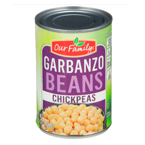 Garbanzo Beans 12/15.5oz View Product Image