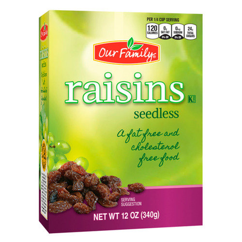 Seedless Raisins 24/12oz View Product Image
