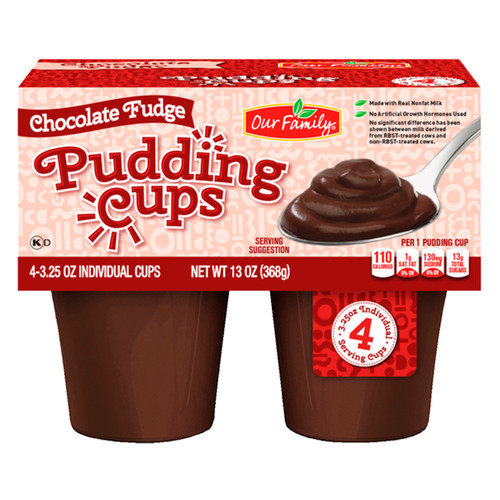Chocolate Fudge Pudding Cups 12/4ct View Product Image