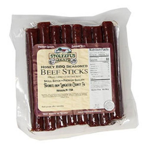 Honey BBQ Seasoned Beef Sticks 8/1.25lb View Product Image