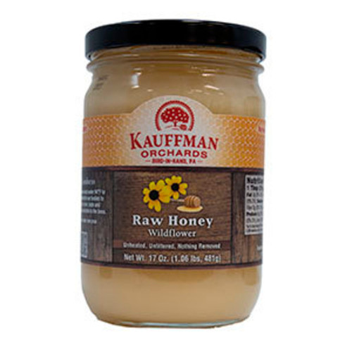 Raw Wildflower Honey 12/17oz View Product Image