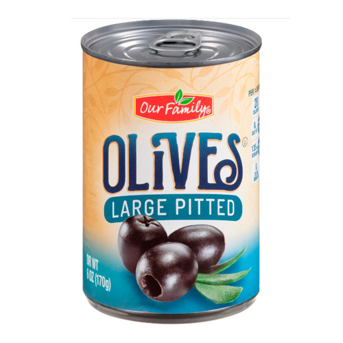 Large Pitted Olives 12/6oz View Product Image