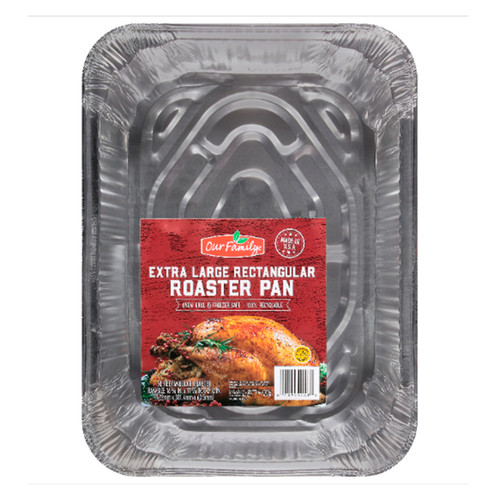 Foil Rectangular Roaster Pan 12/1ct View Product Image