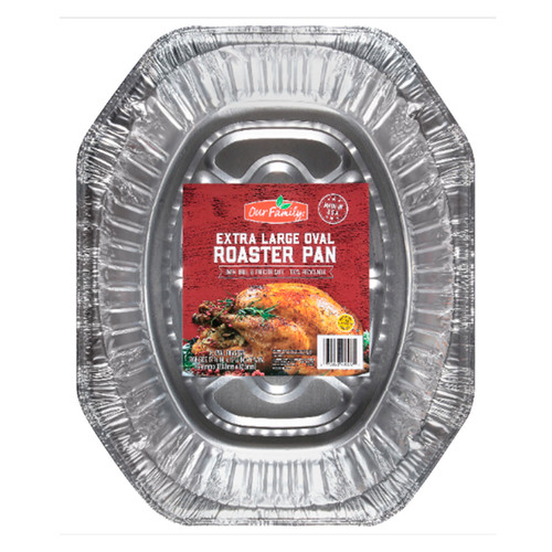 Foil Oval Roaster Pan 12/1ct View Product Image