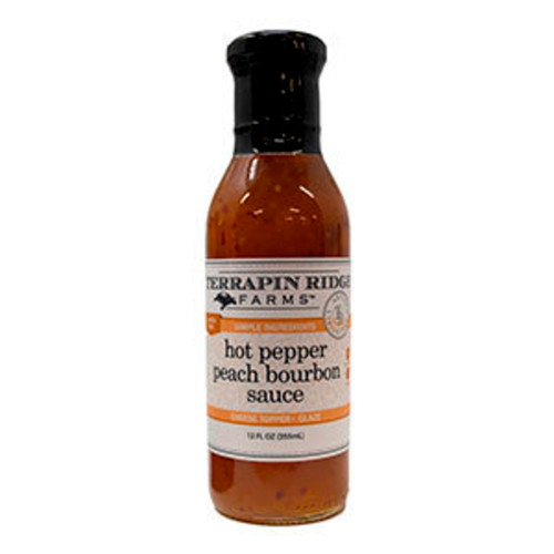 Hot Pepper Peach Bourbon Sauce 6/12oz View Product Image