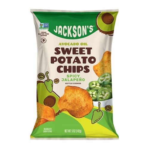 Spicy Jalapeno Sweet Potato Chips 12/5oz View Product Image