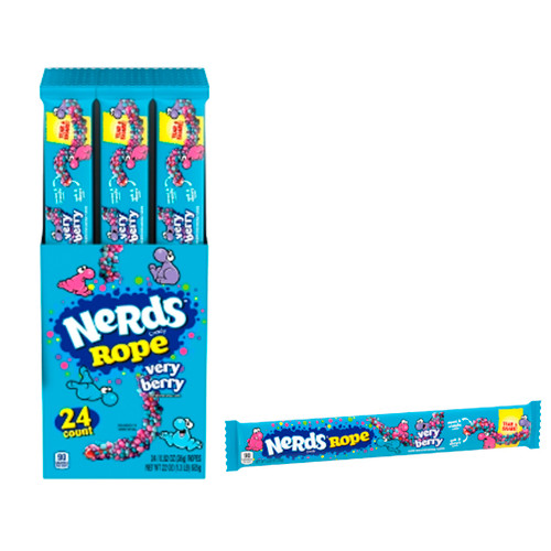 Rainbow Nerds Rope 24/.92oz