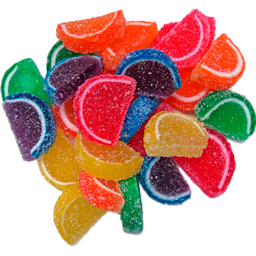 Mini Assorted Fruit Jelly Slices 6/5lb View Product Image