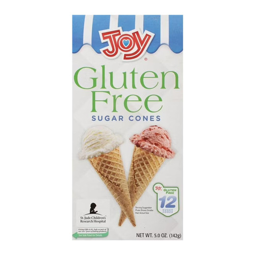 Gluten Free Sugar Cones 8/12ct