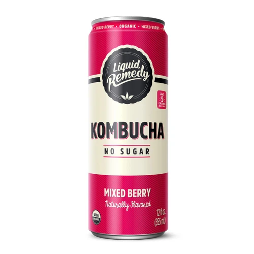 Mixed Berry Organic Kombucha 12/12oz